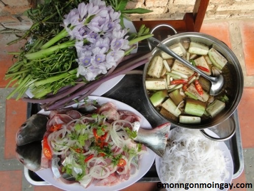 Cá nheo om chuối đậu là một trong những món ăn ngon từ cá nheo được nhiều người yêu thích
