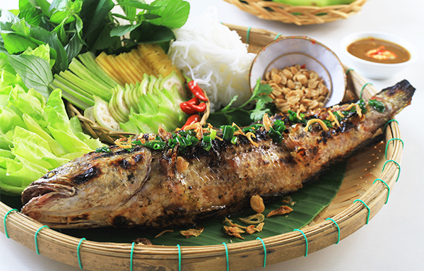Các món cá nướng ngon từ cá các loại cá sông Đà và cá lóc được nhiều người yêu thích